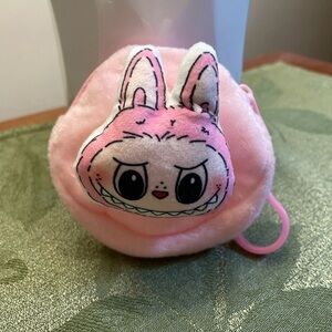 NWOT Labubu Coin Purse with Key Ring.